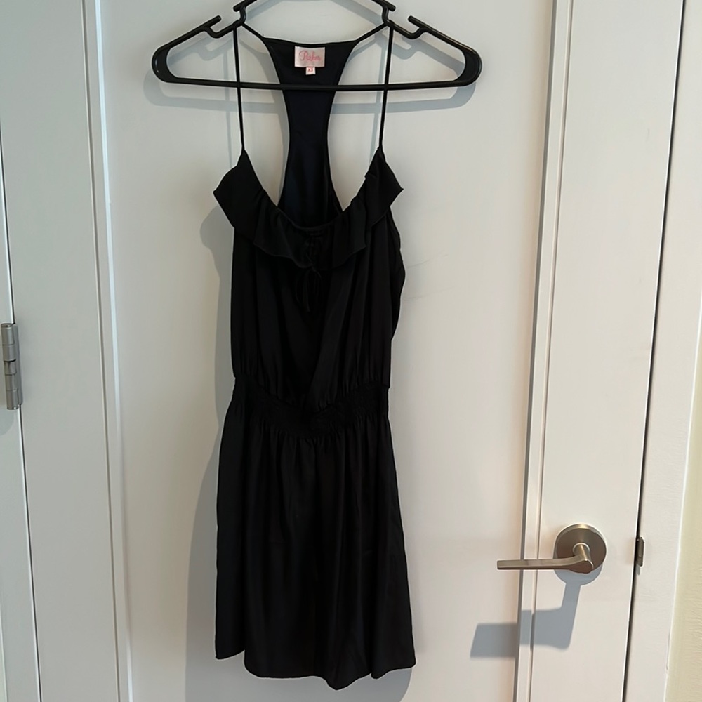 Black Parker dress. Excellent condition. 100% silk. Size xs.